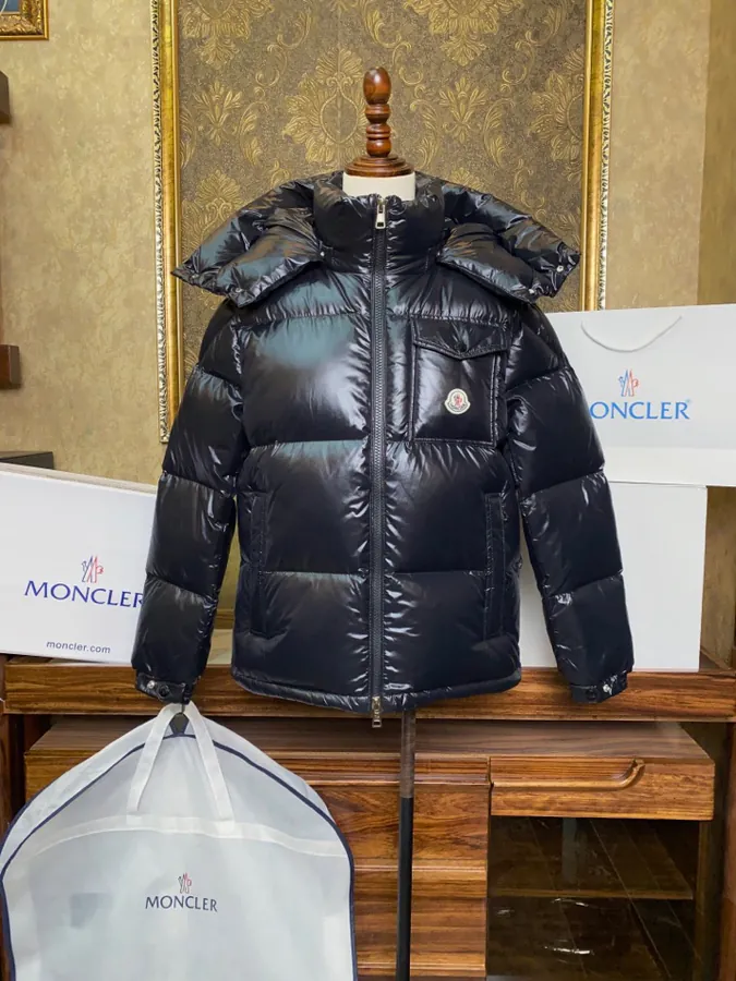 Monc Er Montbeliard 19FW New Fashion 3 Striped Double Zip Jacket