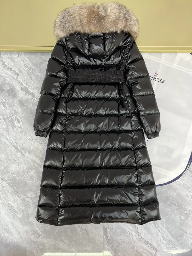 Monc er Hudson Women's Plus Size Long and Thick Down Jacket