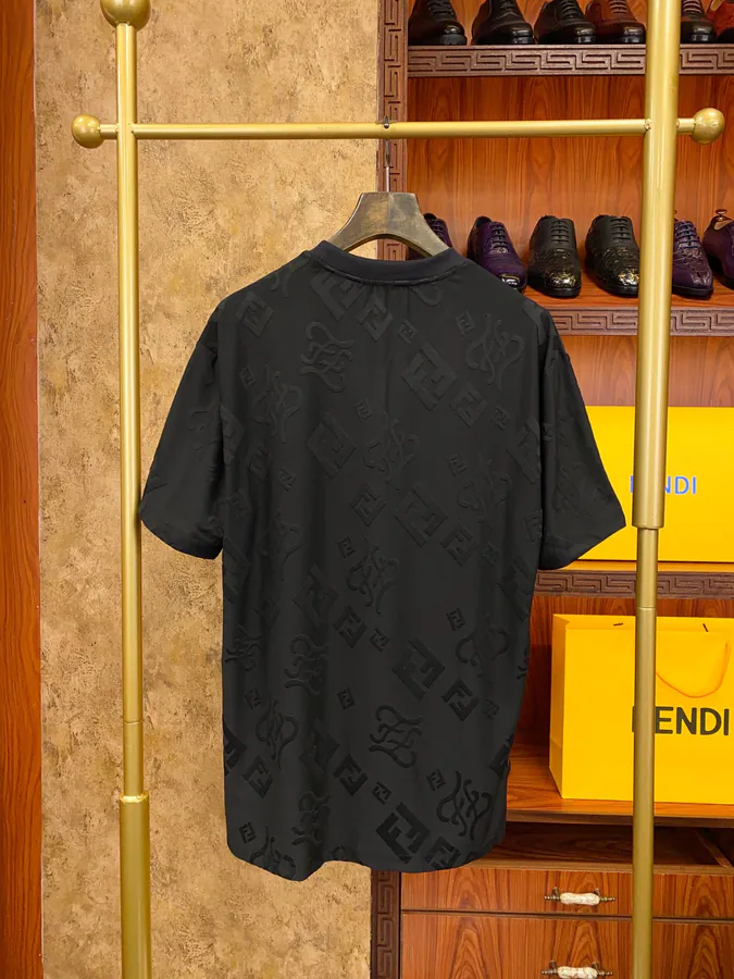 FE&NDI Premium Short Sleeve T Shirt with Triple Stitching