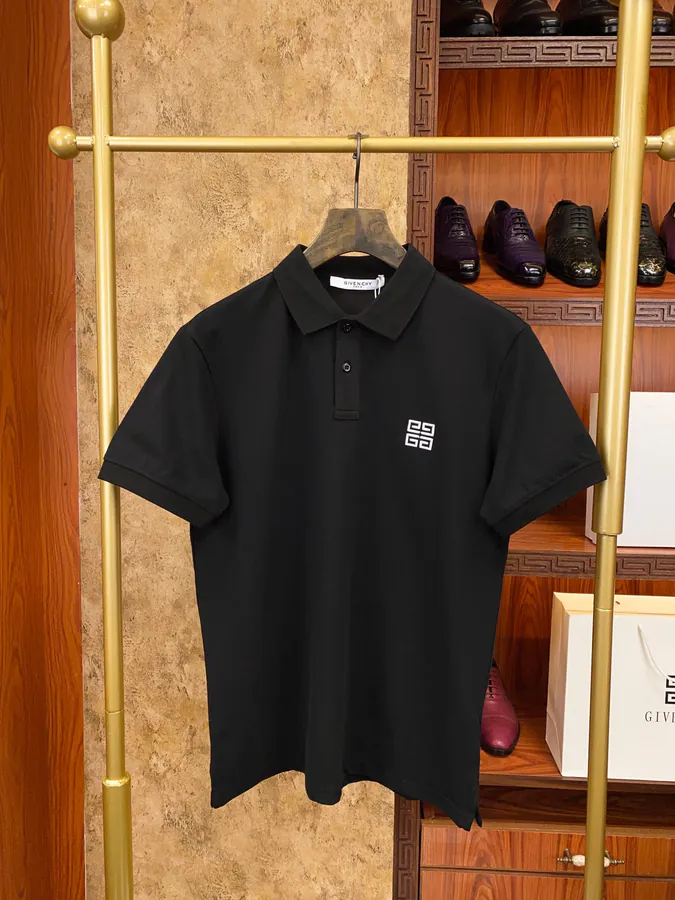 Jil Sander 2025 New Polo Shirt Classic Embroidery Letter