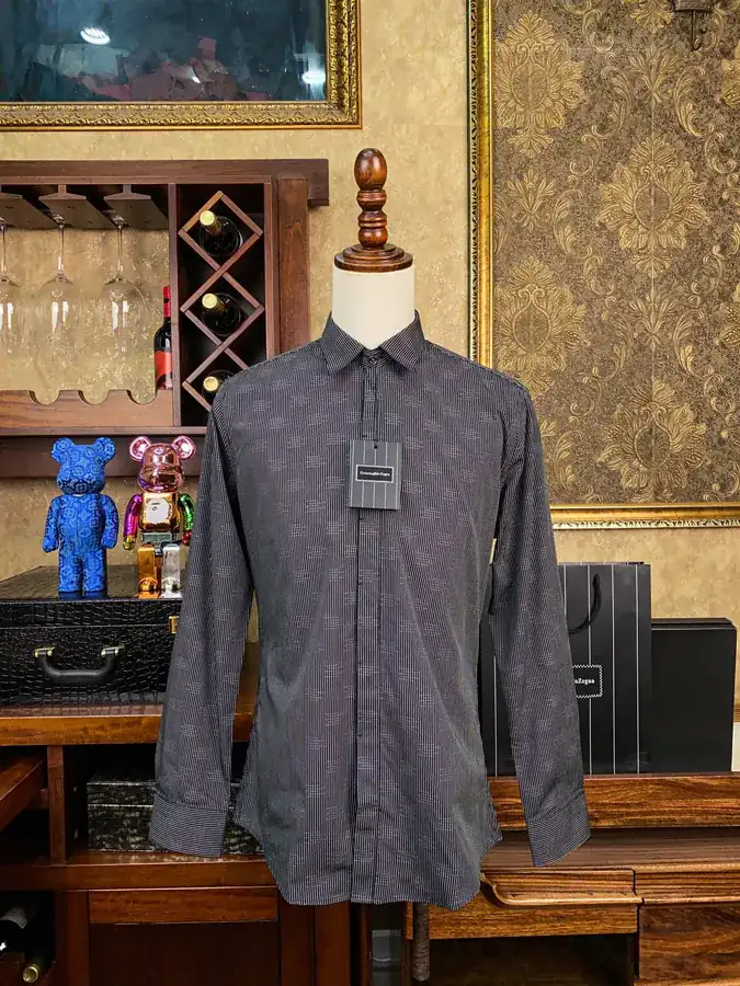 Gianella Noble Menswear Premium Shirt with Anti Fold and Iron Free Finish