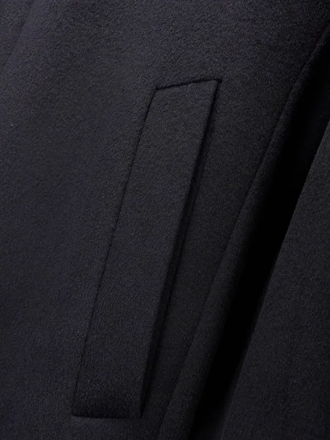 Lanvin Men's Long Coat Premium Wool Blend