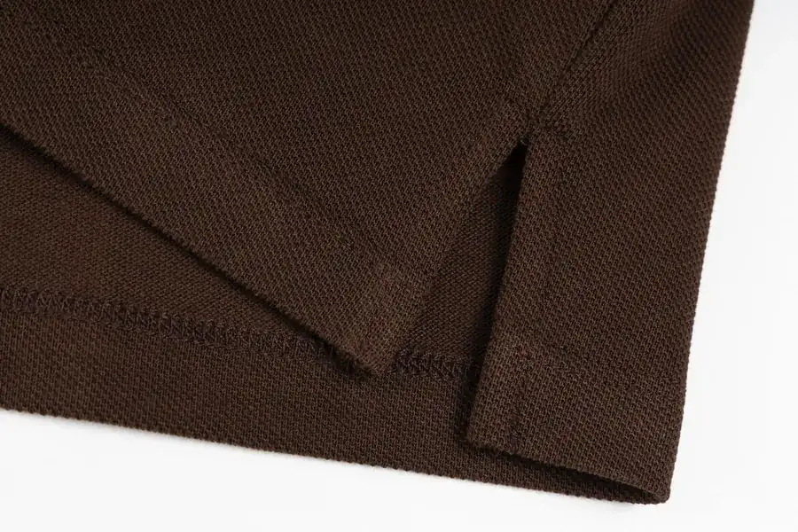 MiuMiu Collage Double Layer Polo Shirt
