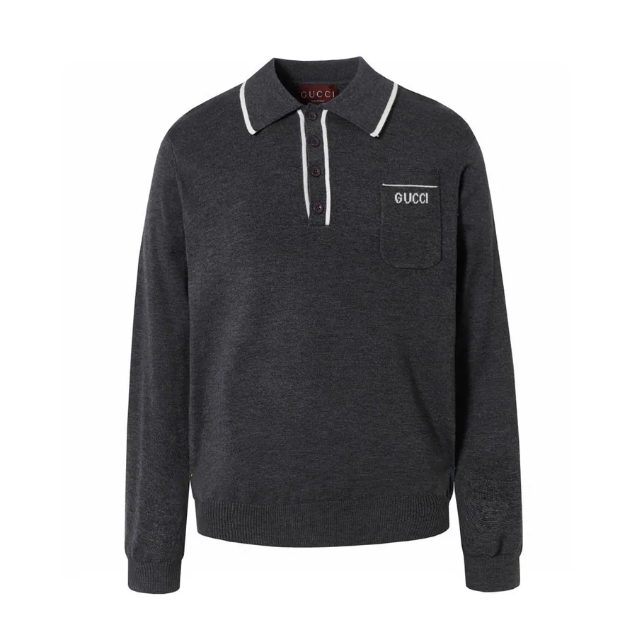 GU Original Quality Letter Pocket Cardigan
