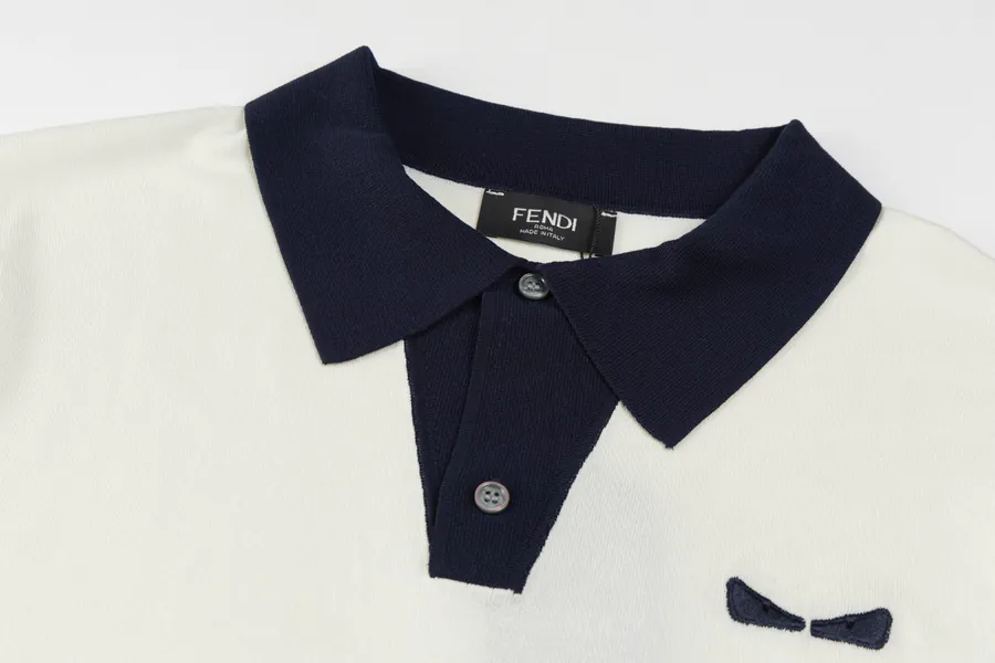 New Arrival Double FF Small Monster Eyes Knit Sweater