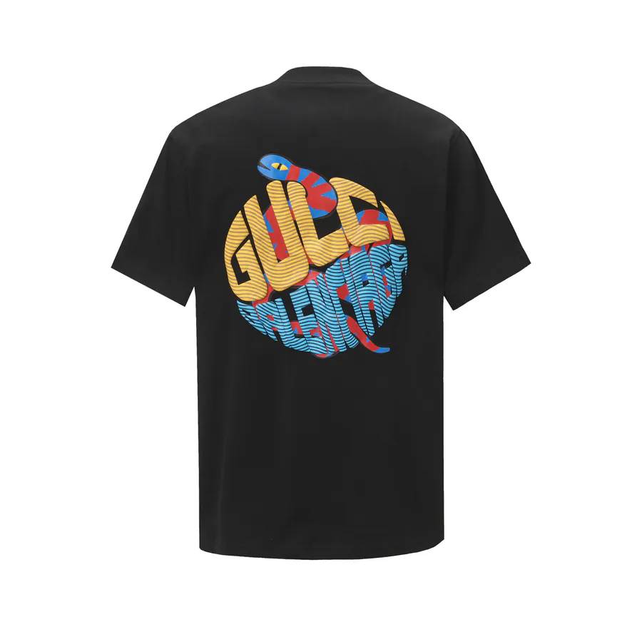 X Collaboration 25ss Logo Print Round Neck T Shirt Unisex