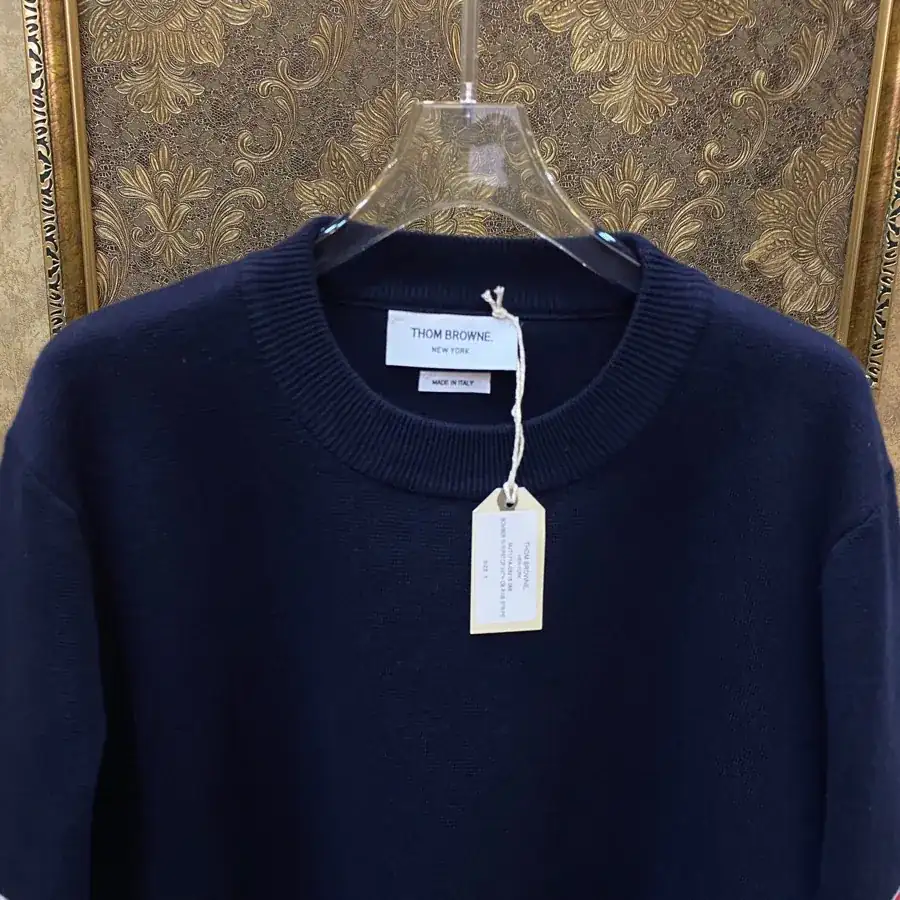 TB 2021 New Arrival Cotton Round Neck Sweater for Men and Women