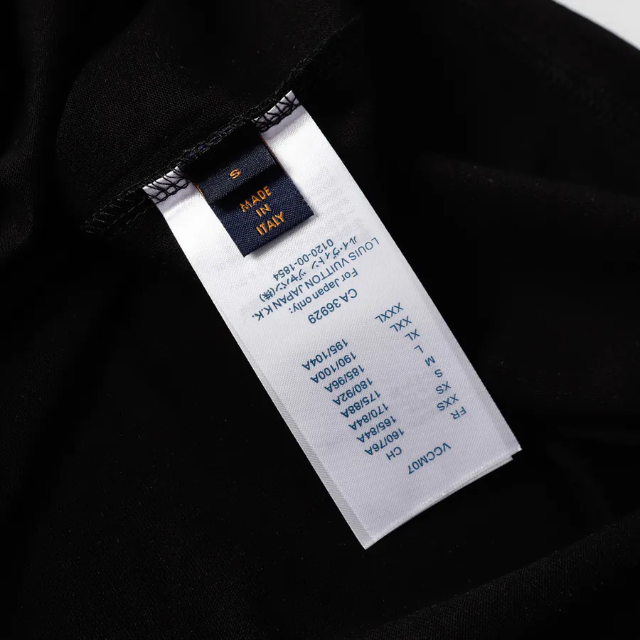 1V Valentino Spring Summer 2024 Color Gradient Logo Print T Shirt