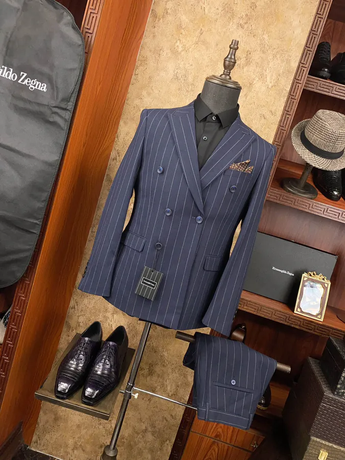 Zegna Exclusive for Nobles Professional Suit Set, Business Fashion