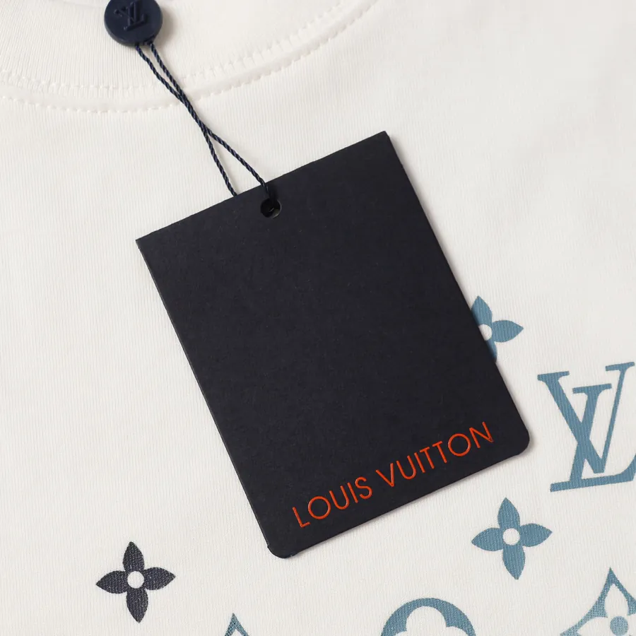 1V Lucci Spring Summer New Color Gradient Print Logo Tote