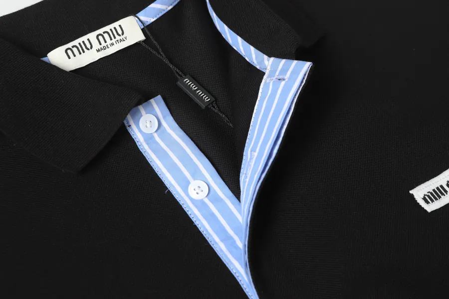 Miu Polo 2025SS Season, Trendy Design, Classic Fit