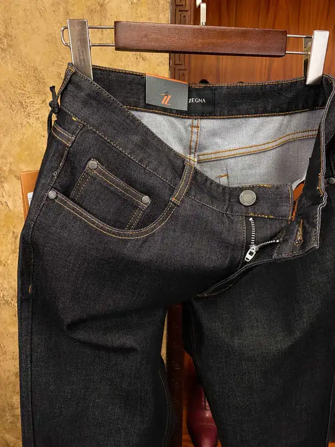 Zegna Spring Summer Thin Casual Jeans