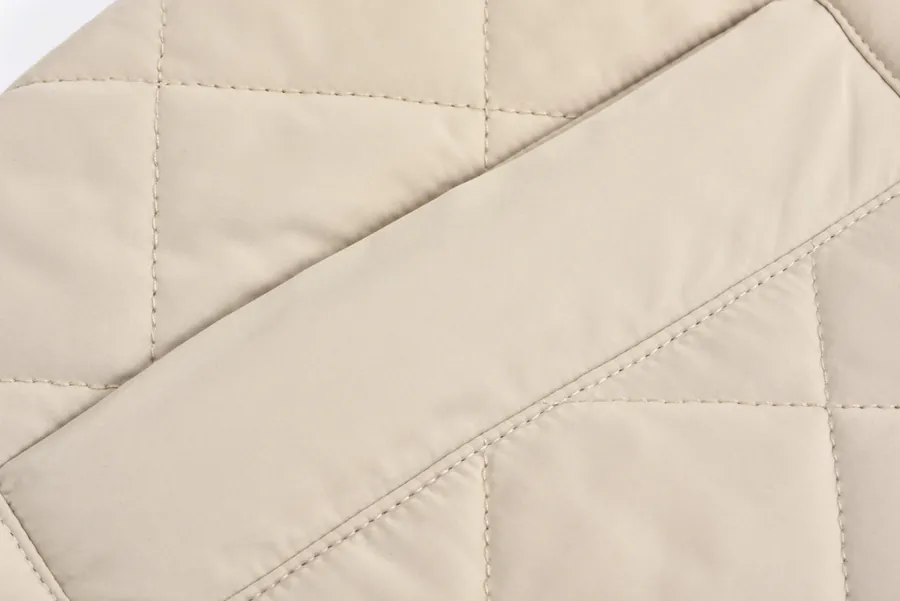 Miumiu 24FW Cotton Patchwork Collar Jacket