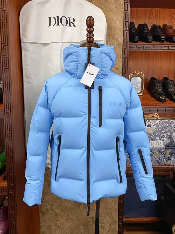 Premium Ski Jacket Collaboration with Di0r, High Quality Fabric, 90% Goose Down