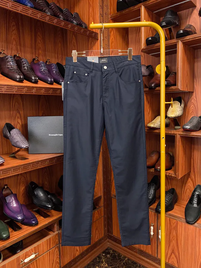 Zegna 2024 Spring Slim Fit Chino Pants