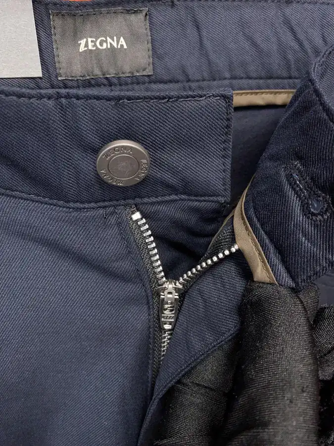 Zegna 2024 Spring Slim Fit Chino Pants