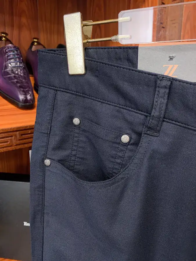 Zegna 2024 Spring Slim Fit Chino Pants