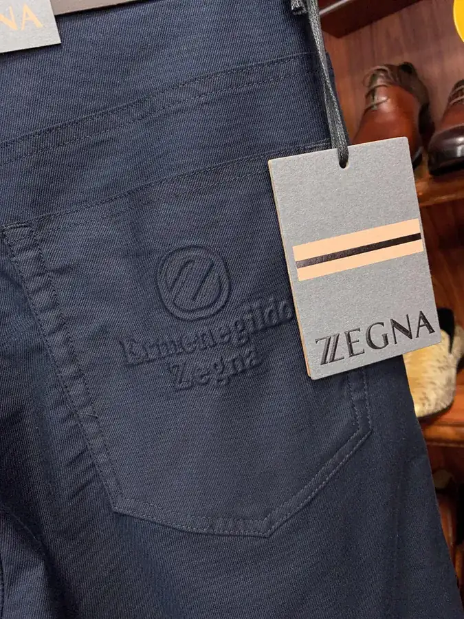 Zegna 2024 Spring Slim Fit Chino Pants