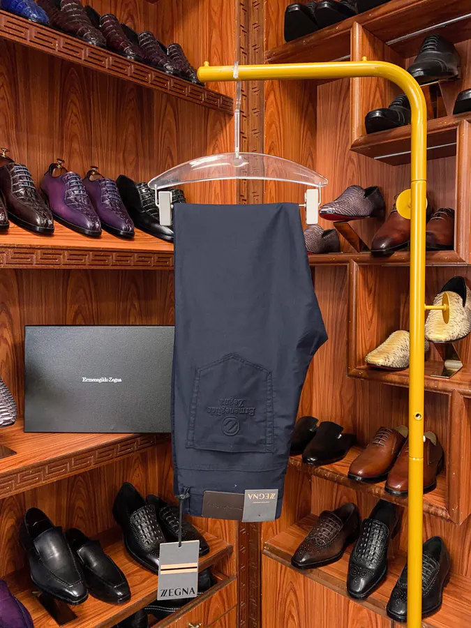 Zegna 2024 Spring Slim Fit Chino Pants