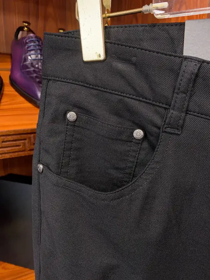 Zegna 2024 Spring Slim Fit Chinos