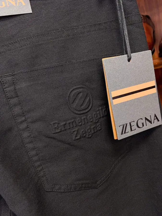 Zegna 2024 Spring Slim Fit Chinos