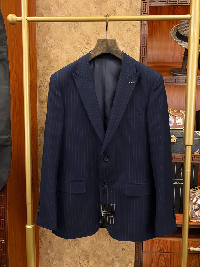 Zegna Premium New Arrival Men's Business Suit Set
