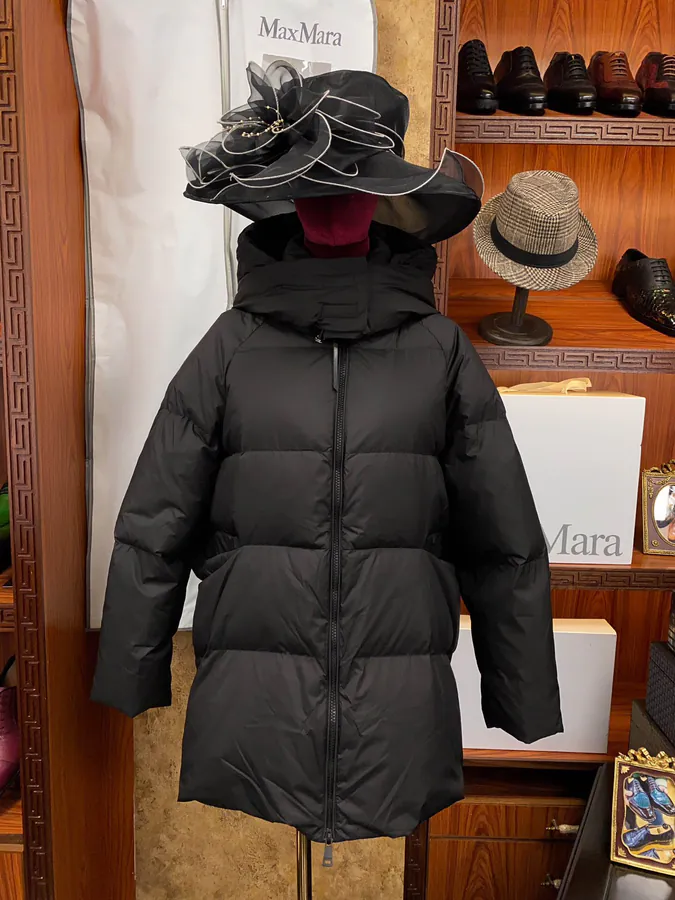 MaxMara Premium Longline Down Coat Unisex
