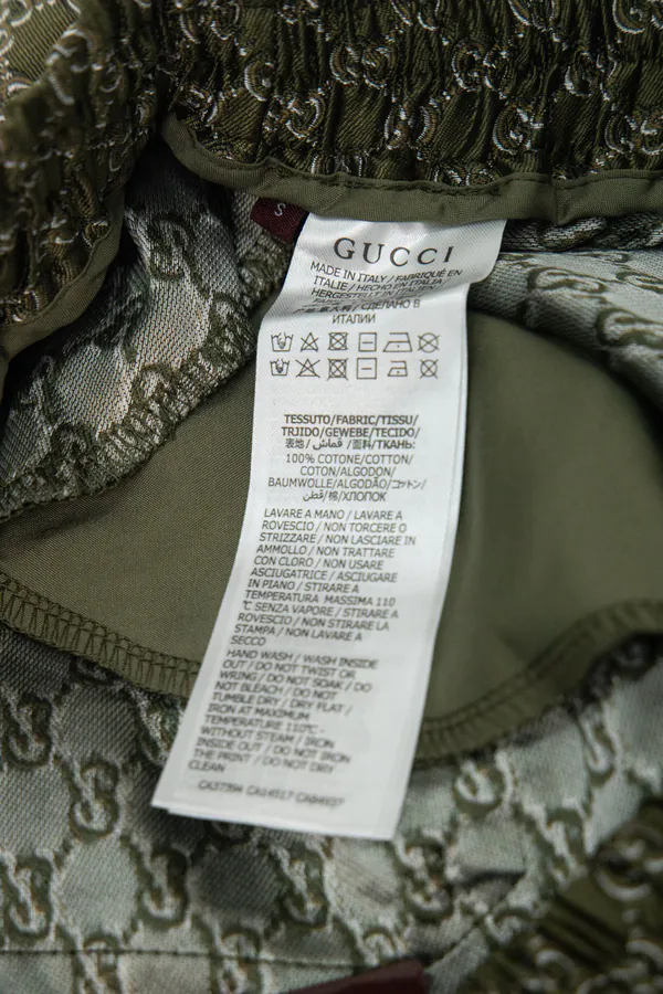 G Brand Woven Fabric Work Pant