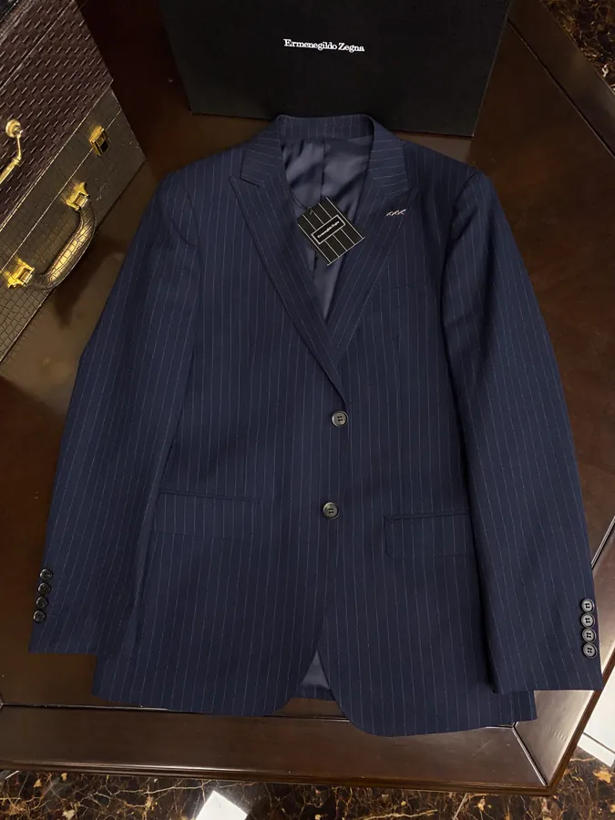 Zegna Premium New Arrival Men's Business Suit Set