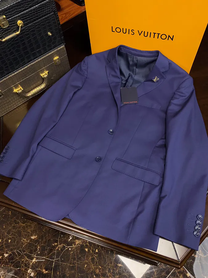1V Vuitton Men's Premium Business Suit Set