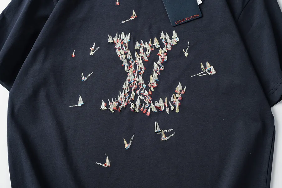 2025 New Voyage Embroidery Short Sleeve T Shirt