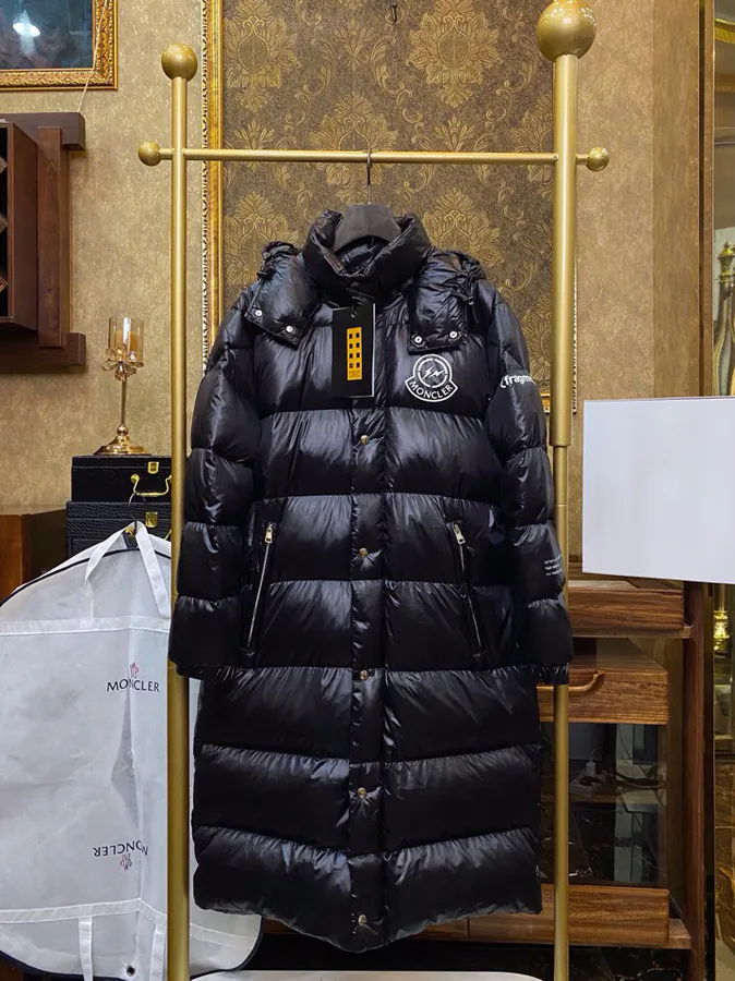 Maison Margiela Long Coated Down Jacket Unisex