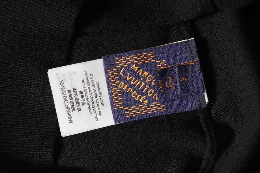 Vuitton Embroidered Cotton Crewneck Sweater