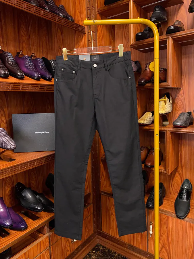Zegna 2024 Spring New Arrival Slim Fit Chino Pants