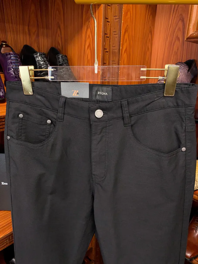 Zegna 2024 Spring New Arrival Slim Fit Chino Pants
