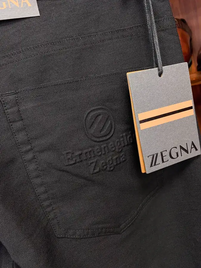 Zegna 2024 Spring New Arrival Slim Fit Chino Pants
