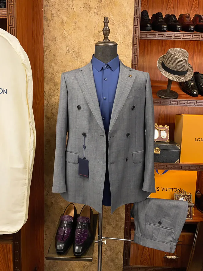 1V Lǘpái Men's Premium Business Suit Set