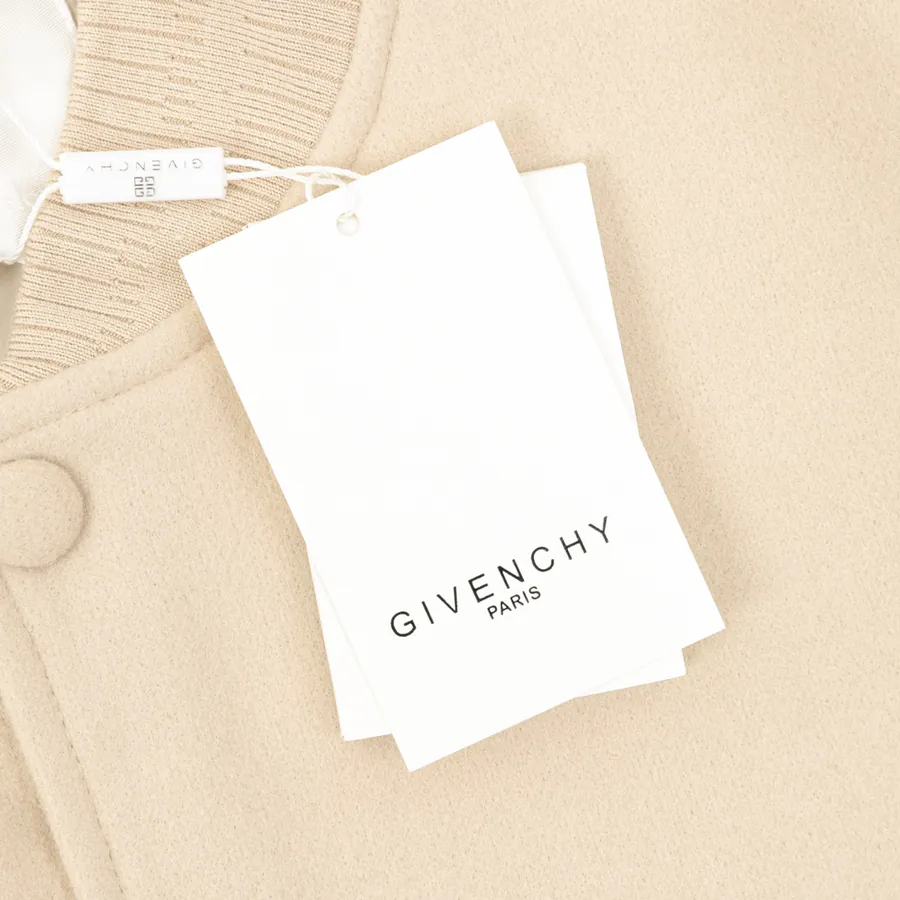 GVC New Color Embroidered Letter Leather Panel Wool Blend Baseball Jacket
