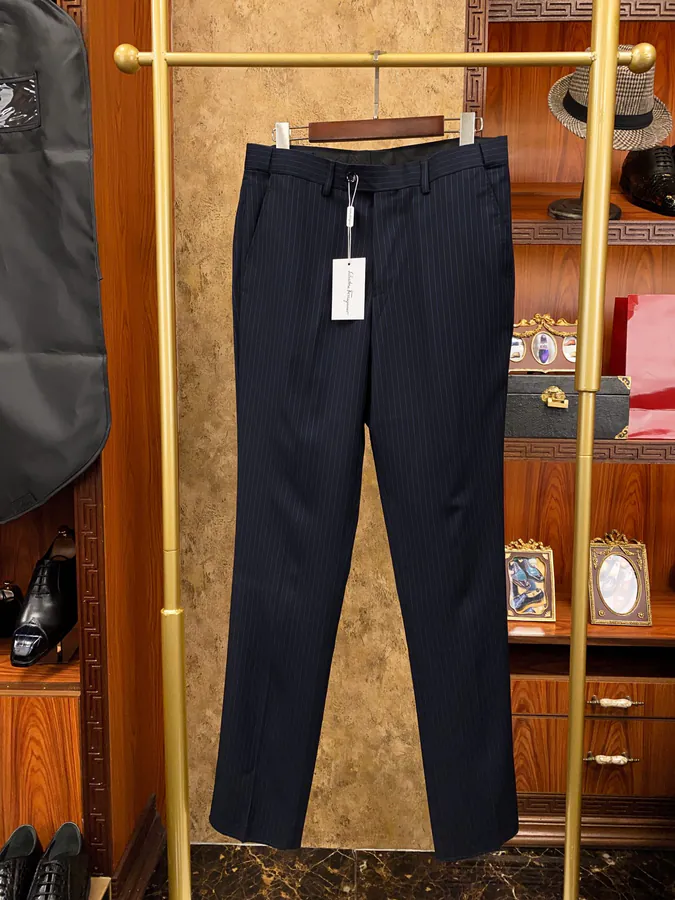 Ferragamo Noble Exclusive Men's Suit Set Business Formal Wear