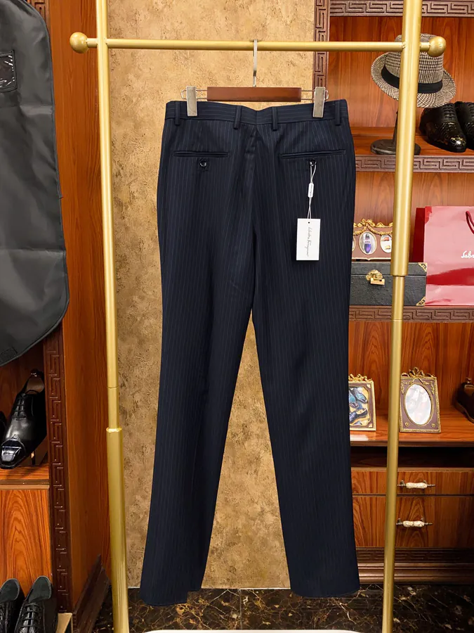 Ferragamo Noble Exclusive Men's Suit Set Business Formal Wear