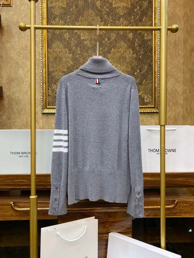 Thom Browne Original Cashmere Crewneck Sweater