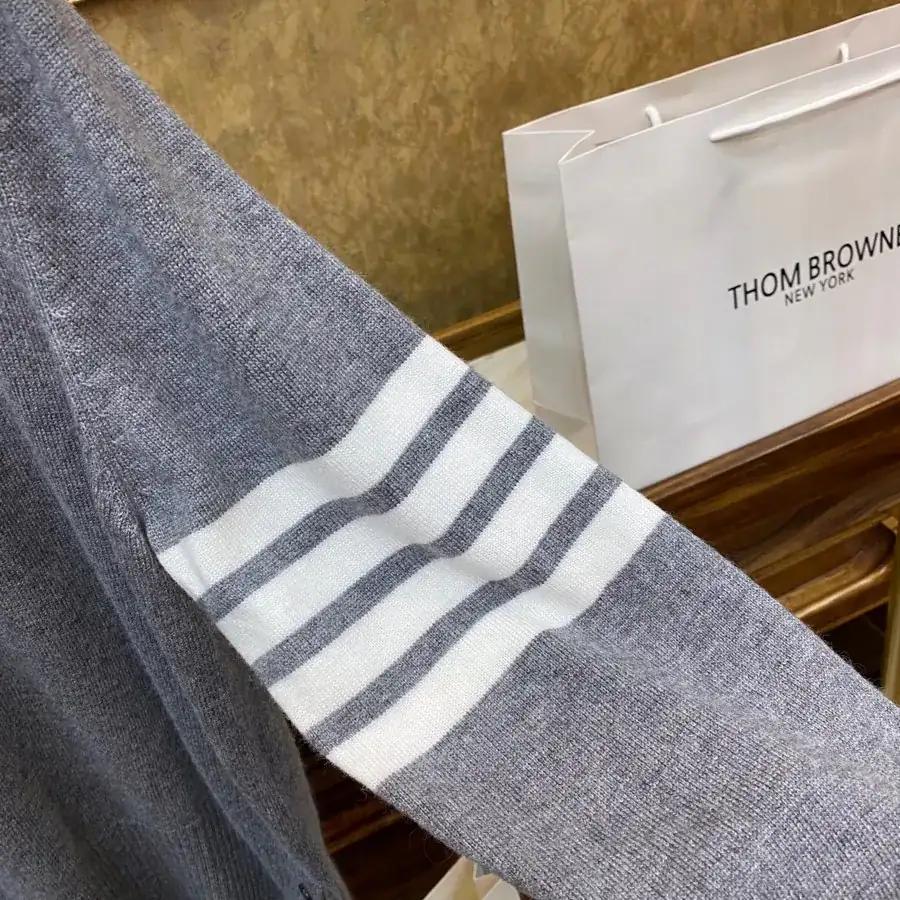 Thom Browne Original Cashmere Crewneck Sweater
