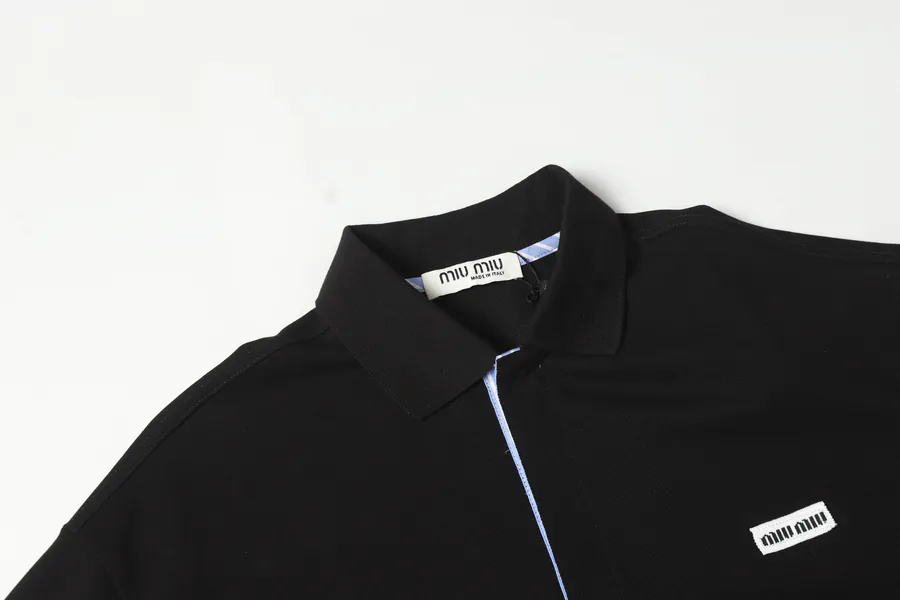Miu Polo 2025SS Season, Classic Style, XS to L Sizes