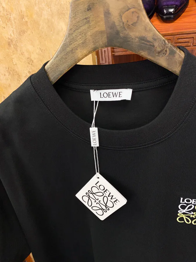 Loewe Embroidered Short Sleeve