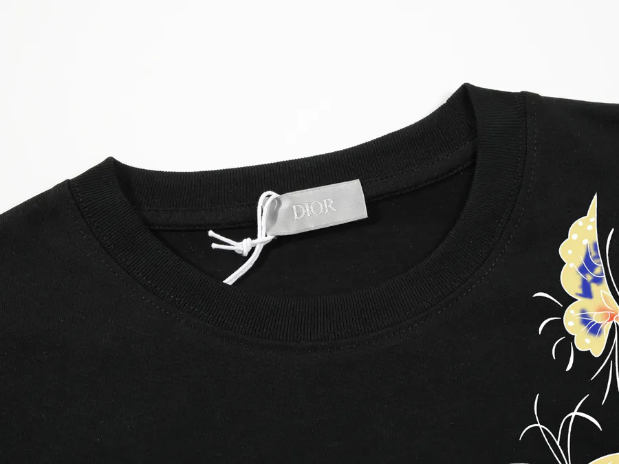 CD Di*Or Print T Shirt Premium Cotton, Minimalist Design