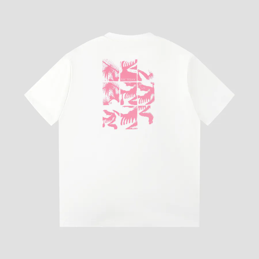 Arc’teryx Logo T Shirt with Nine Grid Print