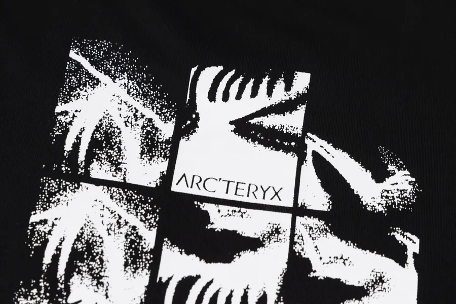 Arc’teryx Logo T Shirt with Back Nine Panel Print