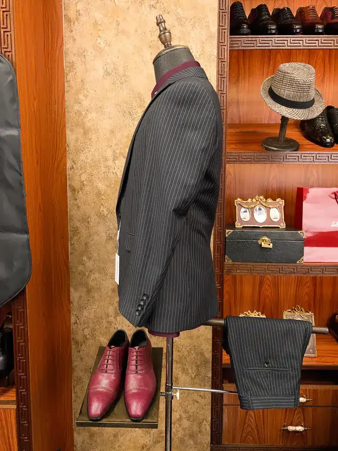 Ferragamo Noble Exclusive Men's Suit Set Business Formal Wear