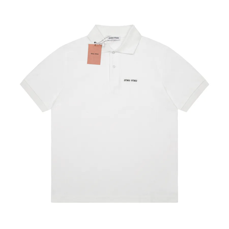 Miumiu New Collection Polo Shirt with Logo