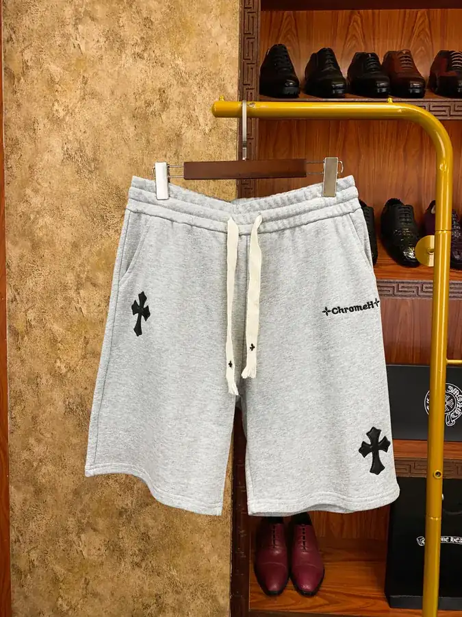 Come Hearts Cross Stitch Denim情侣Shorts